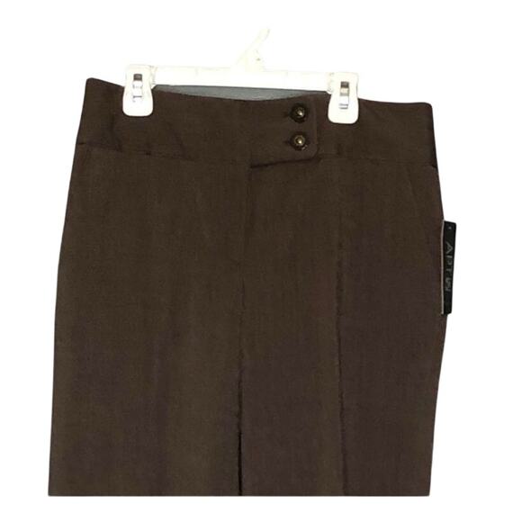 APT 9 Maxwell Brown Modern Fit Dress Pants NWT Size 8 - Picture 6 of 9